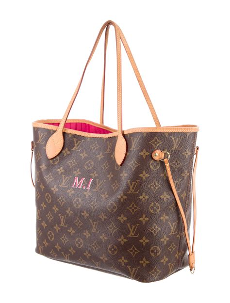 authentic lv neverfull|louis vuitton personalized Neverfull.